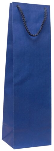 Papieren wijnzakken met handvat van textiel