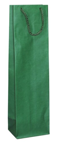 Papieren wijnzakken met handvat van textiel