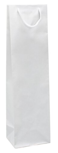 Papieren wijnzakken met handvat van textiel