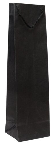 Papieren wijnzakken met handvat van textiel