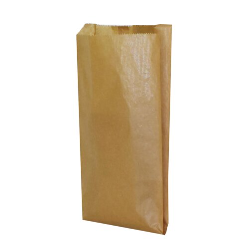 Bruine eco papieren zak